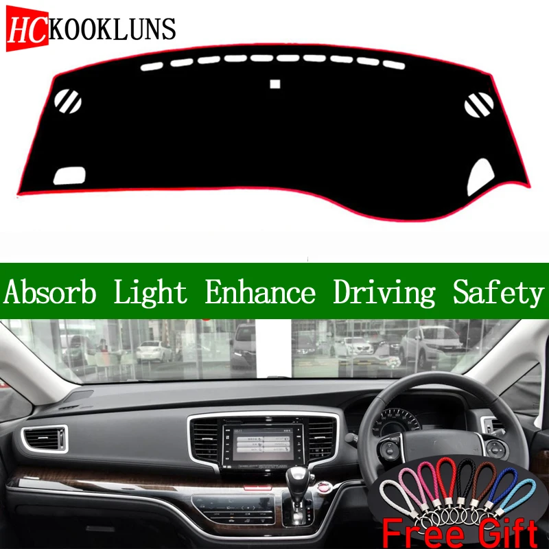 

For Honda odyssey 2015 2016 2017 2018 Right Hand Drive Dashboard Cover Car Stickers Sun Shade Mat Carpet Interior Accessories