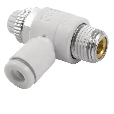 

4mm One Touch Fitting 10mm Male Thread Pneumatic Speed Controller Air Valve