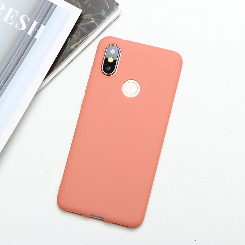 DK7-ju Карамельный цвет силикона ТПУ с рисунком Матовые чехлы для Xiaomi Redmi Mi A3 Note 8, 7, 6, 5, 8 лет 9 K20 Pro CC9e CC9 A1 A2 5X 6X S2 8A 6A 7A Lite чехол - Цвет: DK7-ju