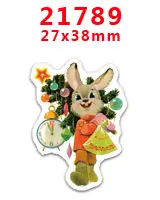 21789 30 шт мультяшный персонаж плоское украшение из смолы PR 19626 - Цвет: 21789