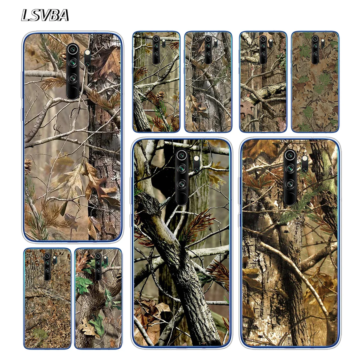 Soft TPU Silicone Cover Realtree Real Tree Camo For Xiaomi Redmi Note 9 9S 8T 8 7 6 5A 5 4X 4 Pro Max Phone Case | Мобильные