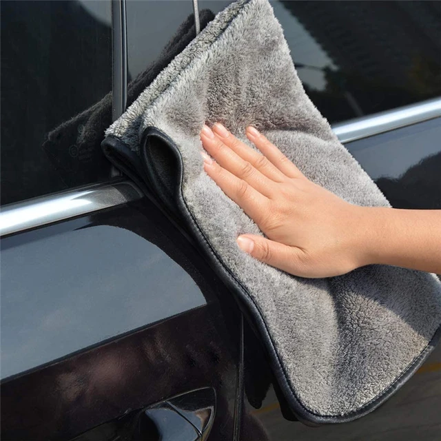 Professional Microfiber Towels for Cars Wash Drying 800 GSM Thick Plush  Cleaning Cloth Auto Detailing Absorbent Car Drying Towel - AliExpress