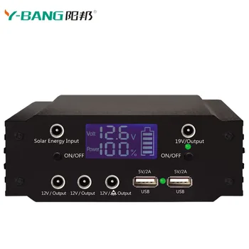 

New product with USB port large capacity DC output 110V 240V 40AH solar power storage solar panel lithium battery