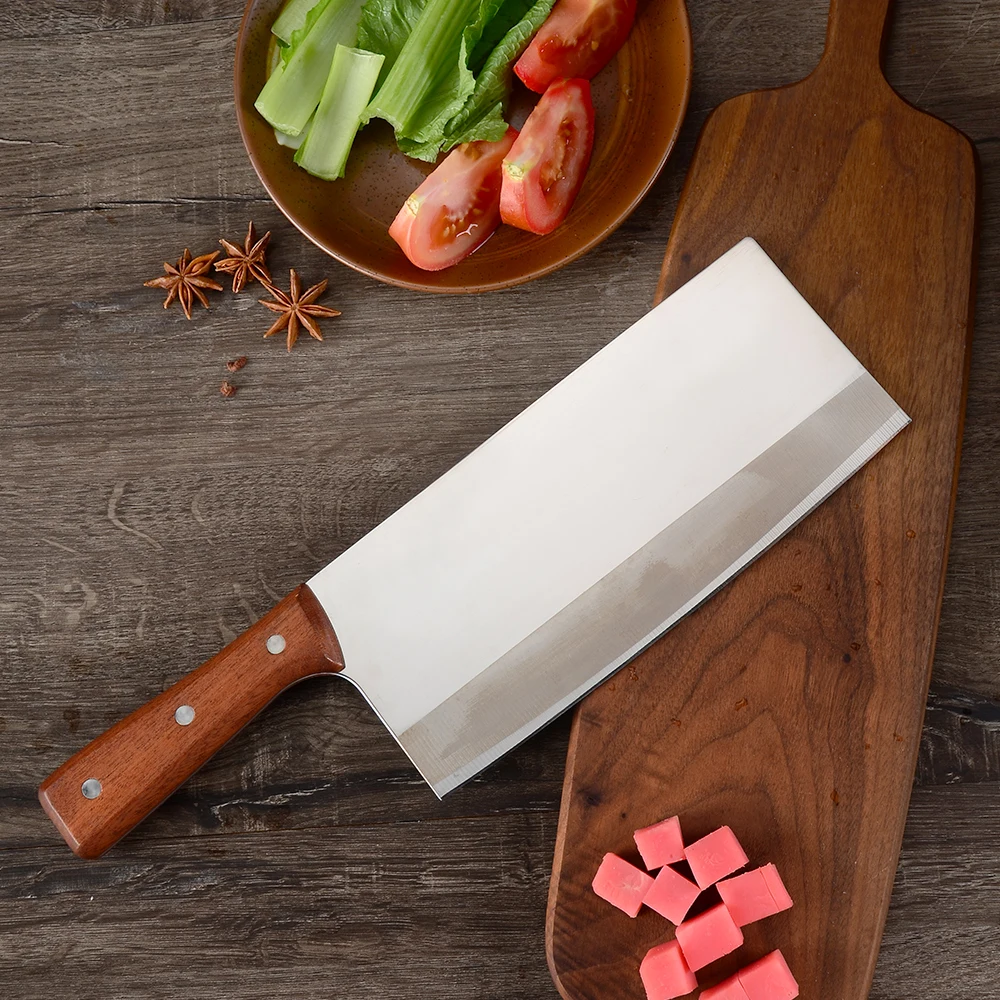 Chopper Knife 8 Inch Cleaver Vegetable Knives Stainless Steel Chef
