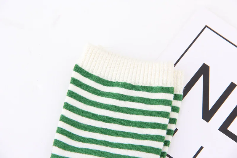 Женские милые хлопковые носки Harajuku модные уличные цветные полосатые носки женские забавные мультяшные носки Sox 3 пар/лот# F