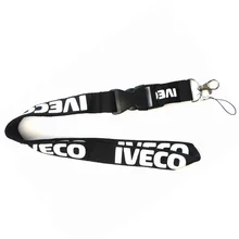Мужской Автомобильный логотип для IVECO, стралис, талреп, брелок для ключей, ID, значки, держатели для мобильного телефона, шейный талреп, ремни, автомобильный брелок