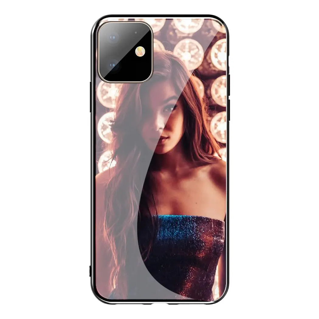 Hailee Steinfeld сексуальный чехол из закаленного стекла для телефона для Apple iPhone 11 Pro XS Max XR X 8 7 6S Plus 5S SE - Цвет: TG18