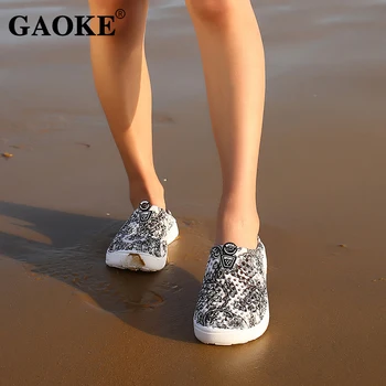

Women Summer Shoes Couple Summer Slippers Beach Sandals Women Hollow Slippers Flip Flops Female Beach Footwear Low Heel Shoes
