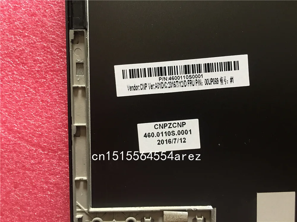 Ноутбук lenovo thinkpad S3 Yoga 14 Тип 20DM 20DN ЖК-крышка задняя крышка чехол 00UP069
