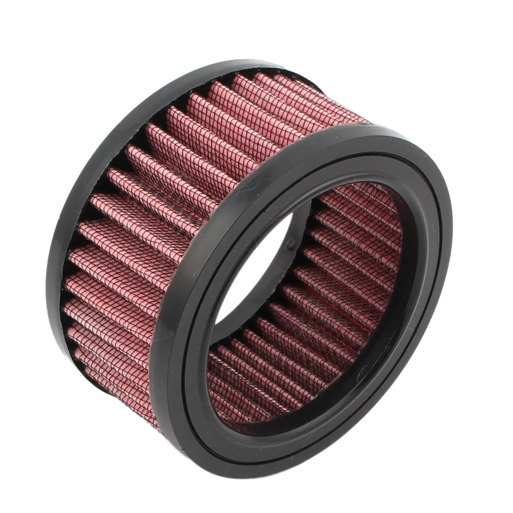 Motorcycle Air Intake Filter Cleaner Replacement for Harley Sportster XL883 XL1200 04-15 Motorbikes - Red