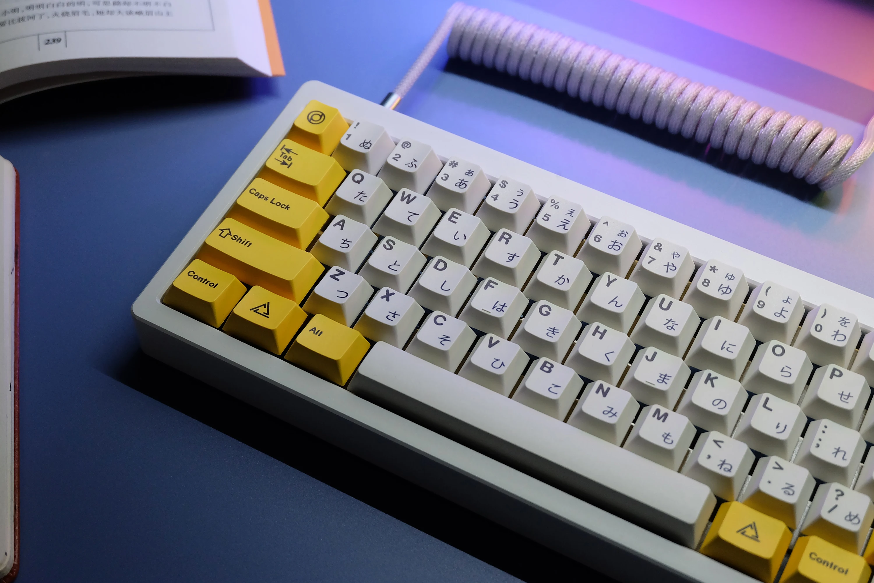 Gmk Serika Keycaps Pbt Dye Subbed Teclado Mecânico Perfil Cereja Interruptor mx 146 Teclas - Imagem 5