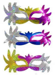Танцевальная Маска на Хэллоуин, маски для дня рождения, лазерная бумажная маска, стерео бумажная маска, маска Феникса