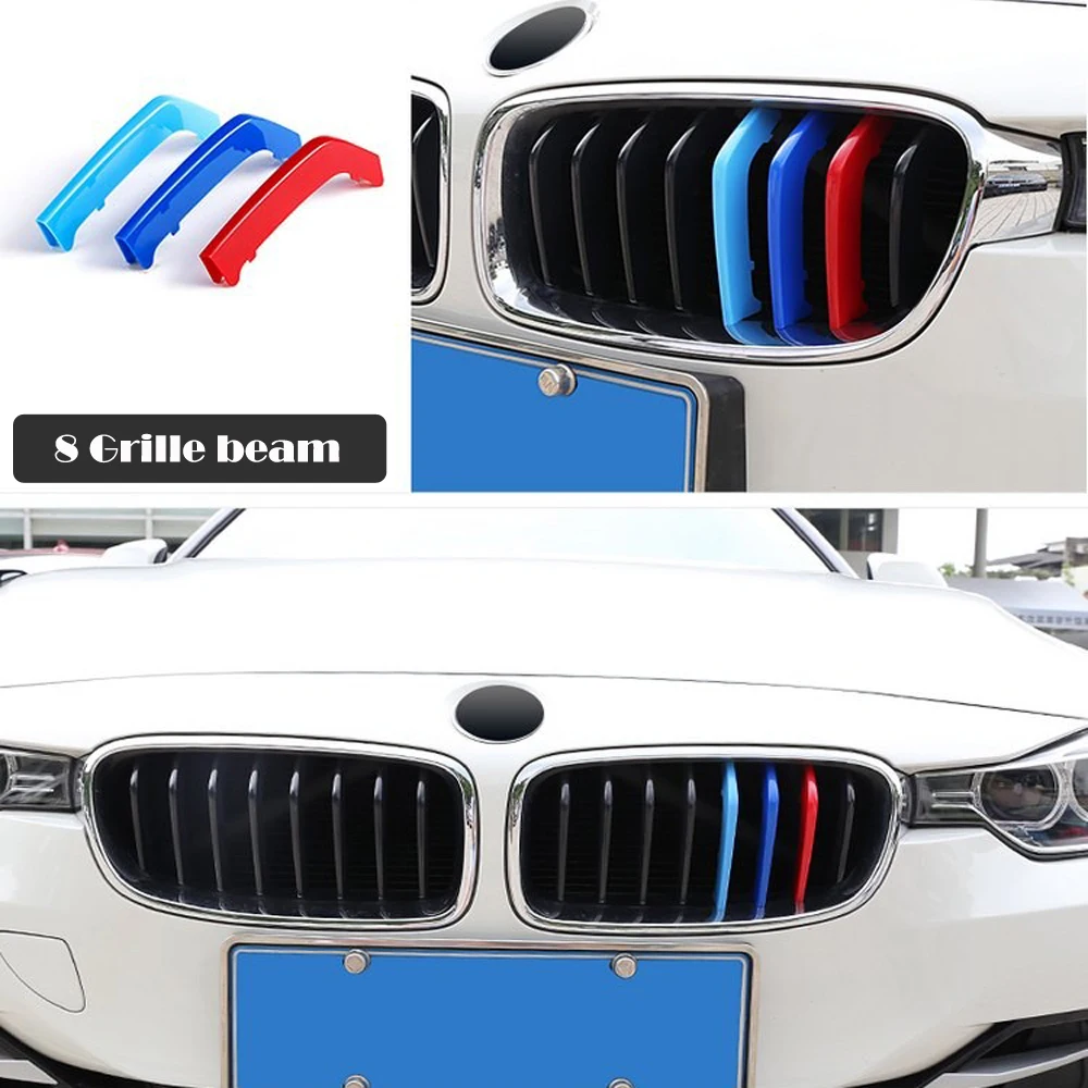 

Подходит для 19-21 BMW3 G20 основе Роскошная Современная отделка 3-Цвет Почек Зажим для решетки м с полосками с 8-ю разъемами для плавательных бассейнов