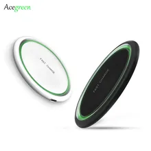 Acegreen Беспроводное зарядное устройство 15 Вт/10 Вт/7,5 Вт/5 Вт QC3.0 быстрое зарядное устройство для смартфона зарядная станция qi зарядное устройство для телефона зарядное устройство