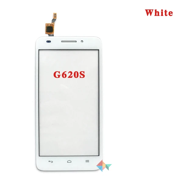 Высокое Качество 5," для huawei Ascend G620 G620S сенсорный экран дигитайзер Переднее стекло объектив сенсорная панель - Цвет: G620s white No Tool