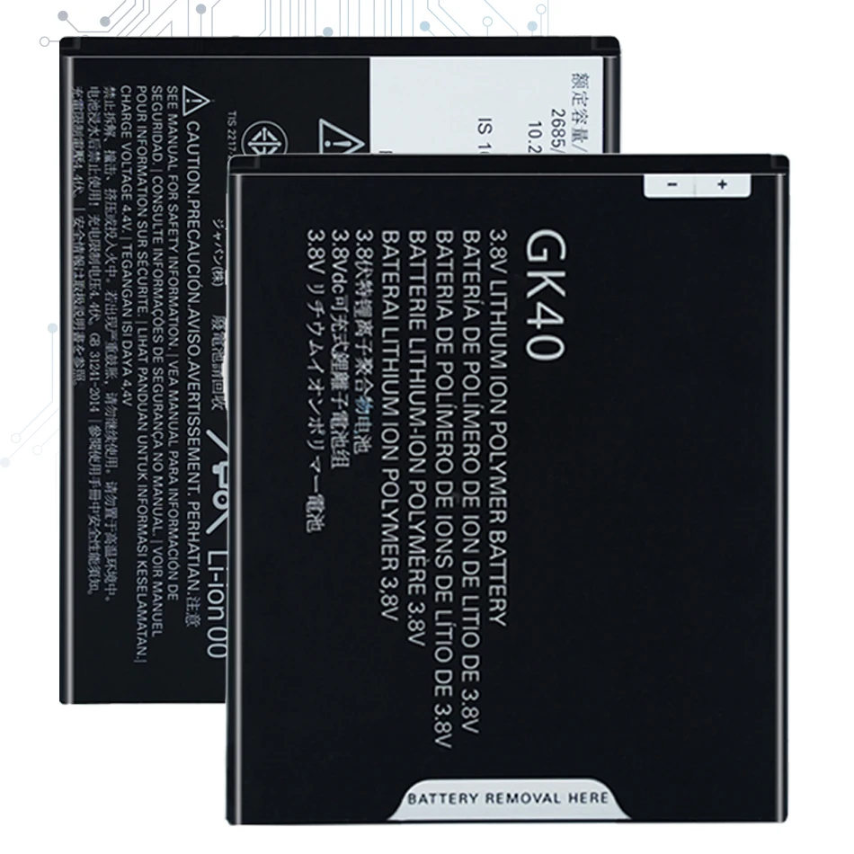 Genuine Motorola GK40 Battery for Motorola Moto G4 Play E3, E4, Moto G5