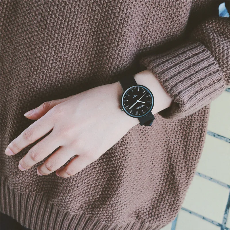 Часы женские силиконовые ярких цветов в Корейском стиле 2020 | Наручные часы