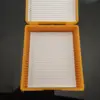 Plastic Microscope Glass Slide Box 25pcs Biological Slices Storage Case Holder for Prepared Microscope Slides 2