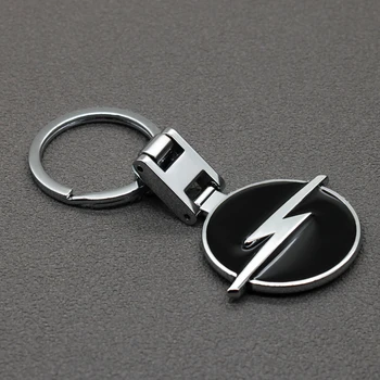 

1PCS 3D Metal alloy Car Styling Fashion Keychain Key Chain Key Rings For Opel Astra H G J Insignia Mokka Zafira Corsa Vectra C D