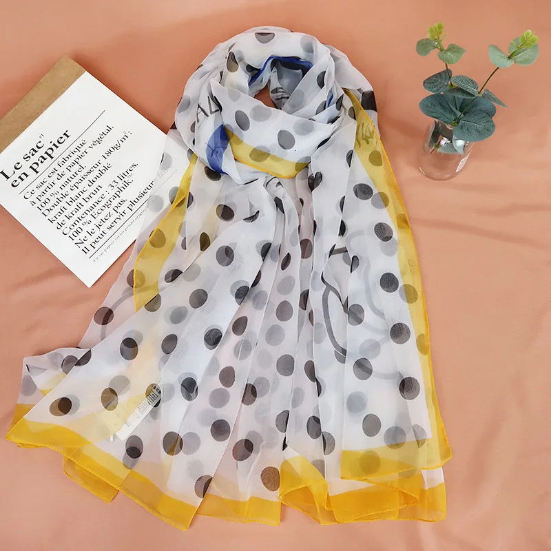 Rose dots - yellow 185X140 см новые модные шелковые шарфы летние карты Таро для женщин Созвездие брендовый Дизайн Длинные шали обертывания Дамский фирменный дизайн - Цвет: Rose dots - yellow