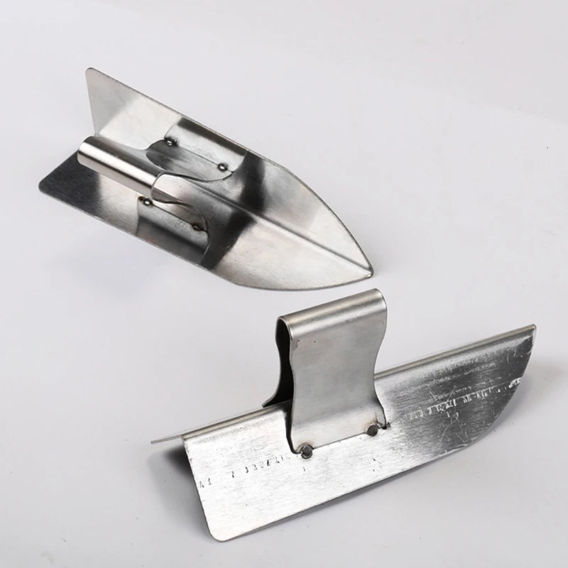 L38A Stainless Steel Wall Trowel Tools 90 Degree Right Angle Inner & Outer Corner