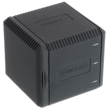 

Mayitr 1pc 3 Slots Charger Charging Storage Case with USB Cable For GoPro GO PRO Hero 5 / 6 / 7 Camera Battery