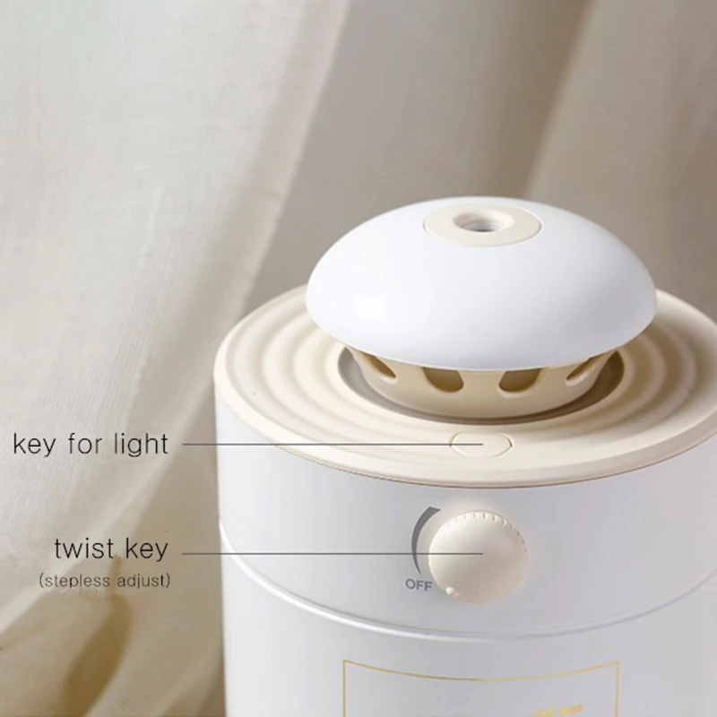 500ML Adjustable Spraying Air Humidifier Ultrasonic Mist Maker for Home Aroma Diffuser Aromatherapy Humidifiers Diffusers