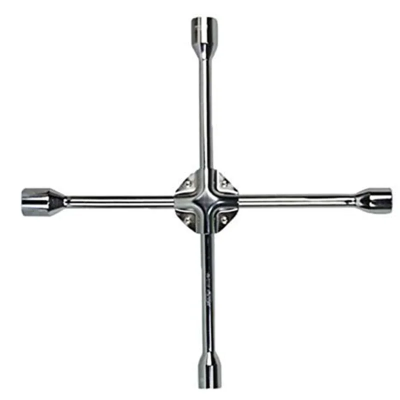 

Lengthened Car Tyre Cross Spanner Change Sleeve Tool for Effort-Saving Removal Wrench All In One Socket Wrench
