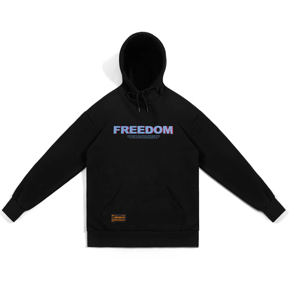 OSCN7 High Street печати флисовая толстовка женщина осень уличная плюс бархатные толстовки оверсайз женщины 8060A