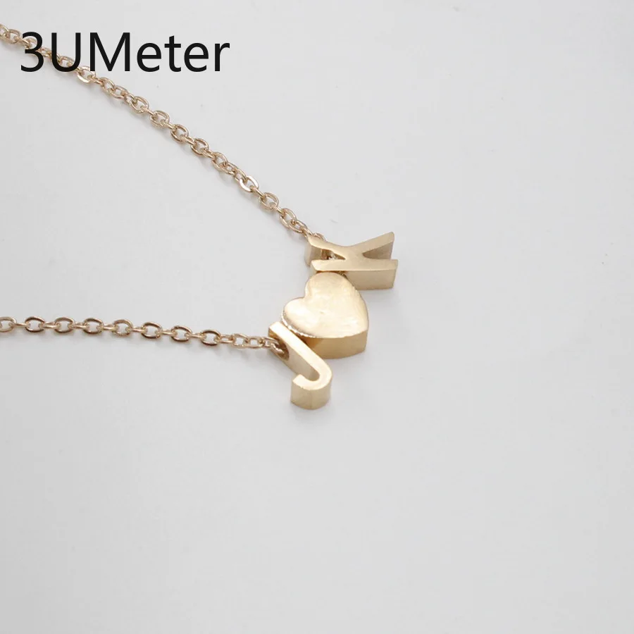 1pc Minimalist Stainless Steel I LOVE YOU Letter & Heart Shaped Pendant  Necklace For Men, Boyfriend Gift | SHEIN USA