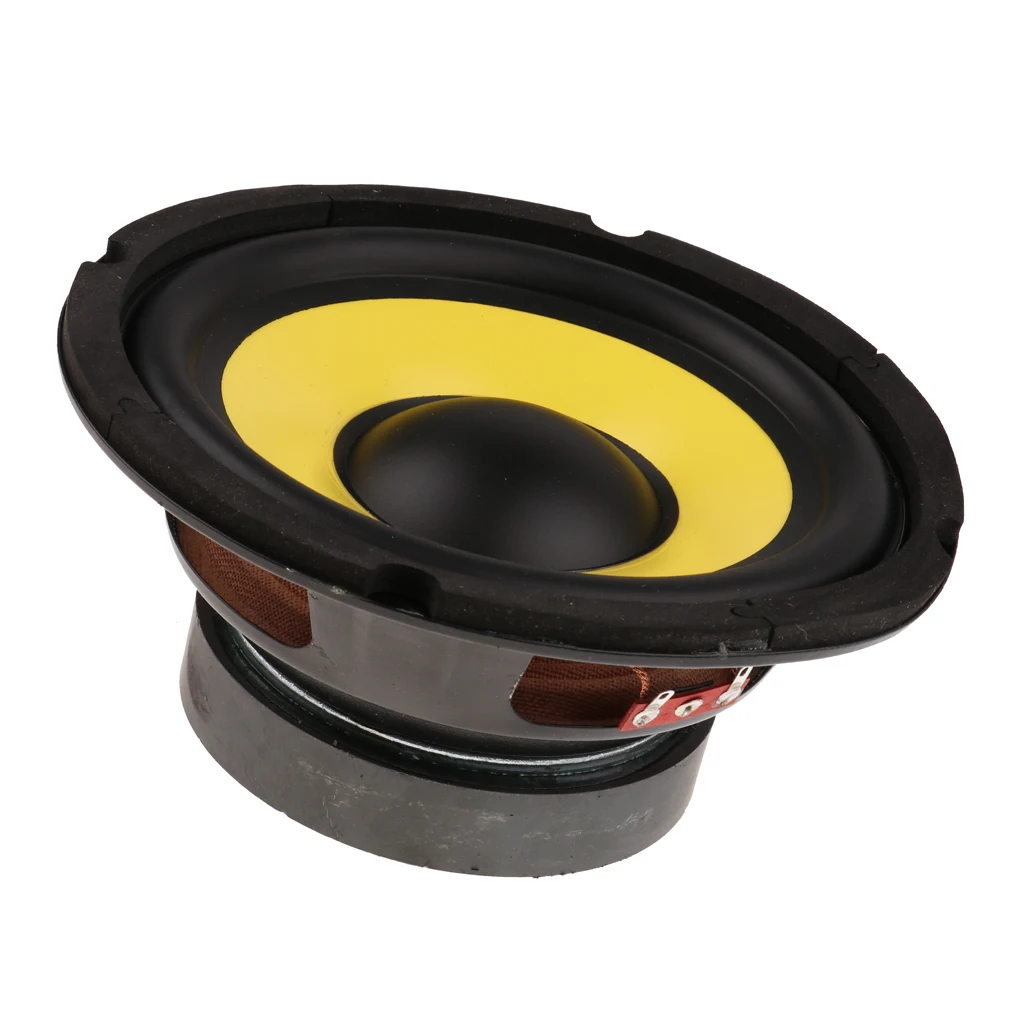 6.5'' 50W Car Audio Stereo Horn Subwoofer Bass HIFI Speaker 4 Ohm Mid Range For Auto Truck RV Boat Yacht Woofer Loudspeaker