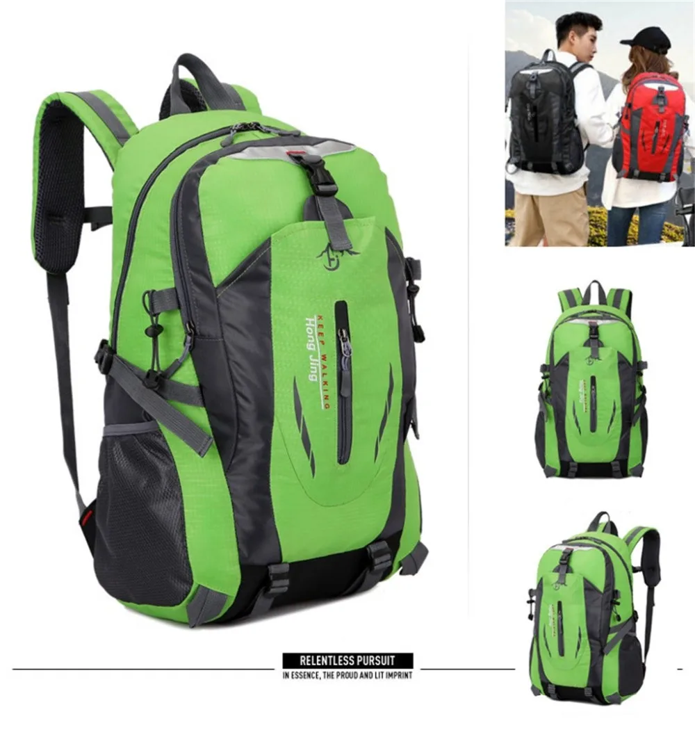 40L Waterproof Backpack Rucksack Hiking Camping Trekking Bag Laptop Bag Sport #4N27 (12)
