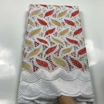 

5yard tissu african dry lace fabrics high quality cotton lace fabric swiss lace fabric swiss voile lace in switzerland dubai