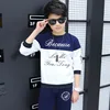 2022 Boys clothes sport suit casual boys clothing sets autumn letter children clothing kids tracksuit 5 6 7 8 9 10 11 12 year ► Photo 3/6