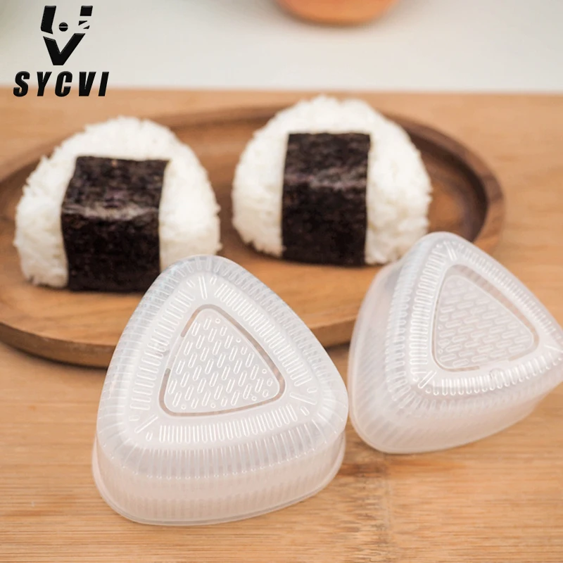 4 шт./компл. DIY Форма для суши рисовый онигири мяч пищевой пресс - Цена: 142,63 - 361,24 руб.