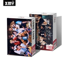 30 шт./компл. Kpop STRAY KIDS ATEEZ Twice GOT7 Lomo card SEVENTEEN Red velvet NCT MONSTA X album poster HD photocard K-POP card