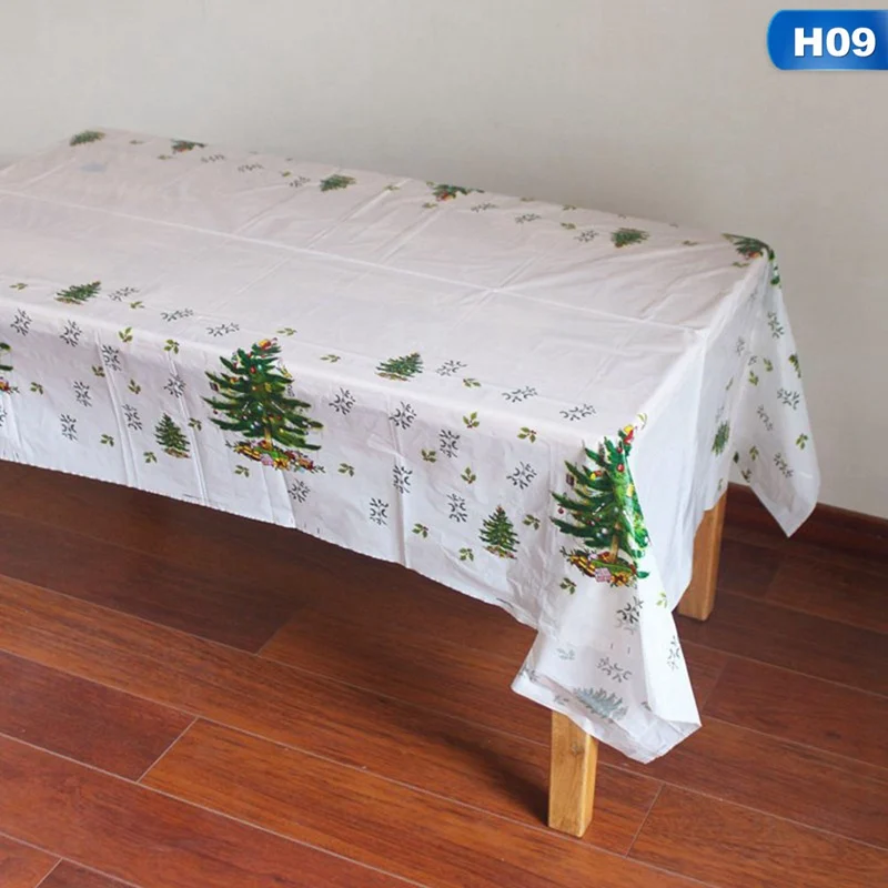 Скатерть на год и Рождество, кухонные украшения для обеденного стола, прямоугольные скатерти, рождественские украшения для дома Navidad
