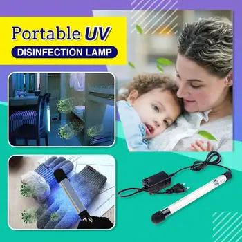 

UV Lamp Disinfection Stick Protect Children LED-Ultraviolet Tube Mask Germicidal Lamp Portable 7W eliminates 99.9% bacteria