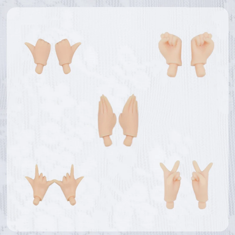 NBL Blyth Doll Accessories  for DIY Custom Doll Blyth, BJD Body Dome and Scalp Face without Makeup Eyes with Screws T-bar 18