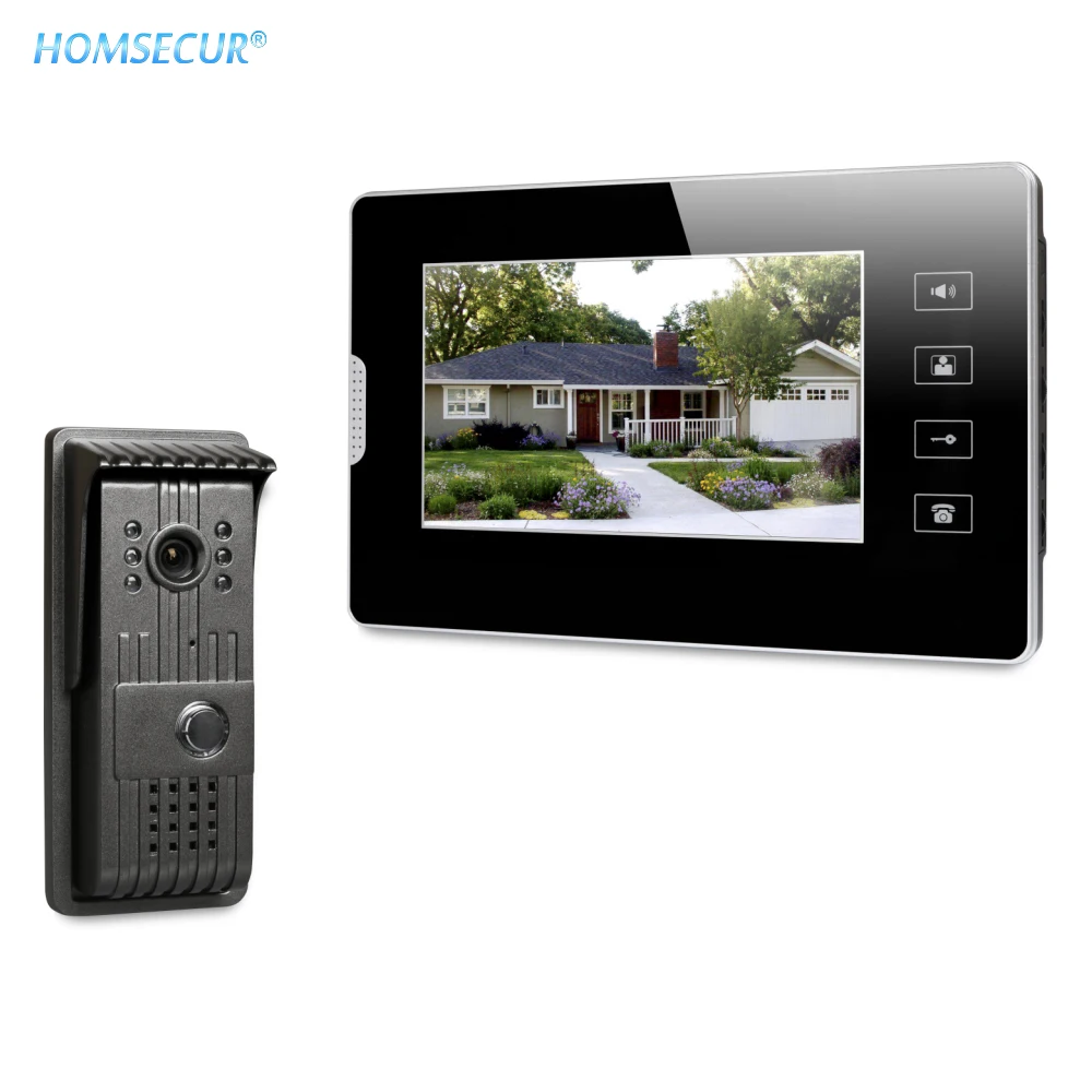 

HOMSECUR 7inch Wired Video Door Entry Call System with IR Night Vision for Home Security EU Delivery