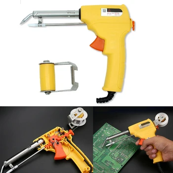 

Auto Feed Soldering Iron Kit Automatic Electric Soldering Sucker Welding Tools