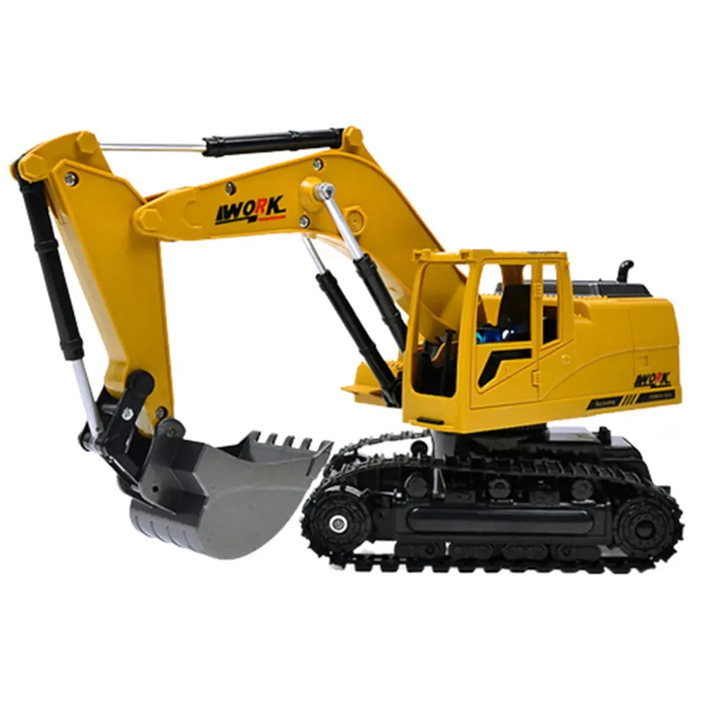 

Simulation Toy 8Ch Rc Excavator Toys With Musical And Lightweight Children Rc Truck Beach Toys Rc Engineering Car Tractor