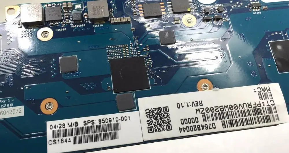 wonderful  850910-601 850910-001 For HP EliteBook Folio G1 6050A2776001-MB-A01 UMA m7-6Y75 8G laptop motherboa