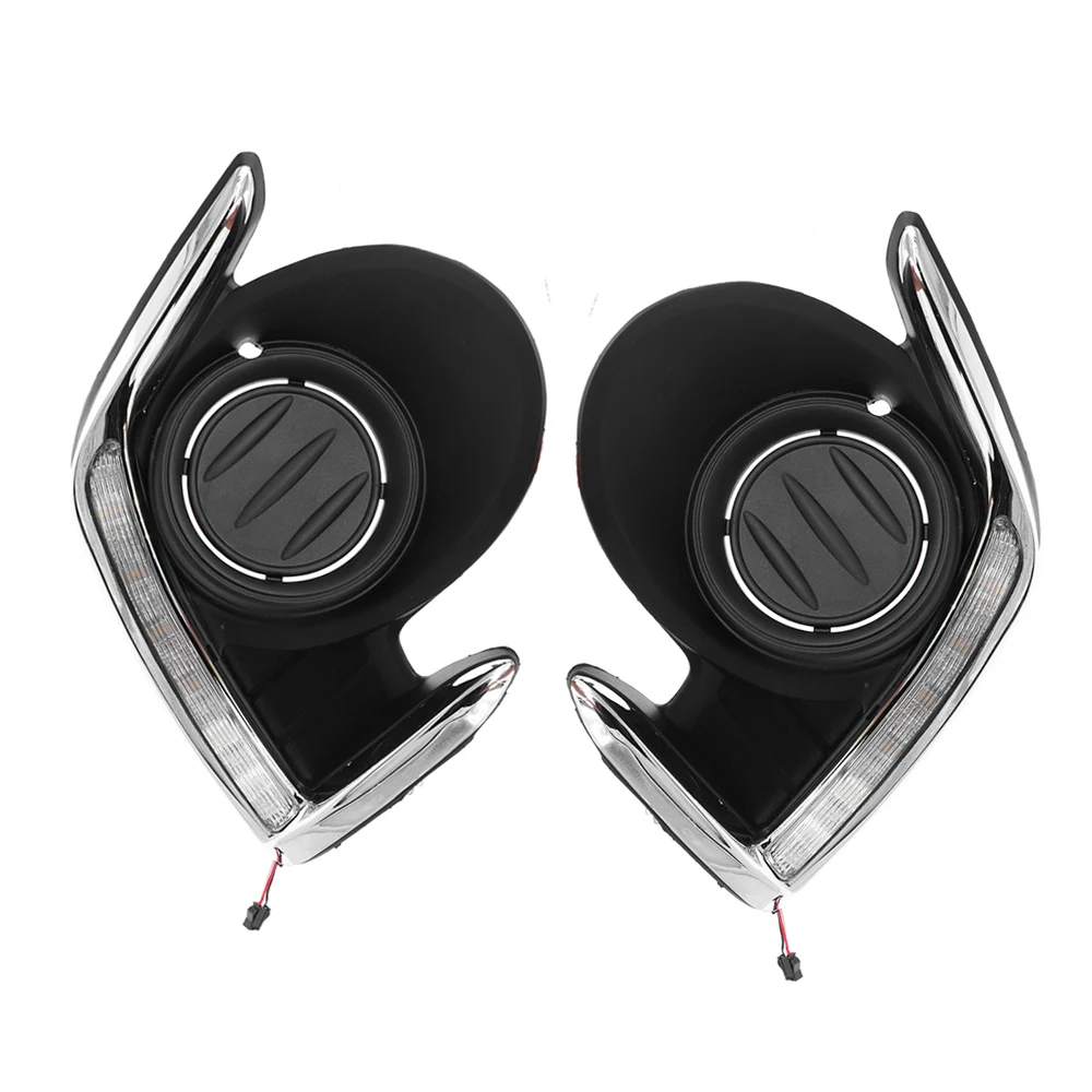 2 шт. DRL светодиодный для Mitsubishi Attrage Mirage G4 2012 2013 Светодиодный дневной светильник осветительный противотуманный Дневной светильник