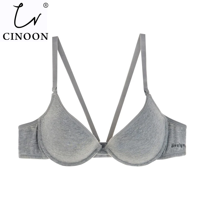 Женский бесшовный бюстгальтер CINOON хлопковый пуш ап с эффектом ап|bras for women|bra fbra
