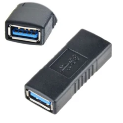 Adaptateur de connecteur USB 3.0 femelle à femelle, coupleur changeur de sexe Hub utile 