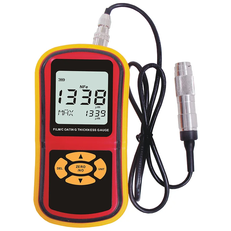 

GM280 Paint Thickness Tester GM280 LCD Display Digital Coating Thickness Gauge 0-1800 Paint Film Tester Meter Measuring Tools