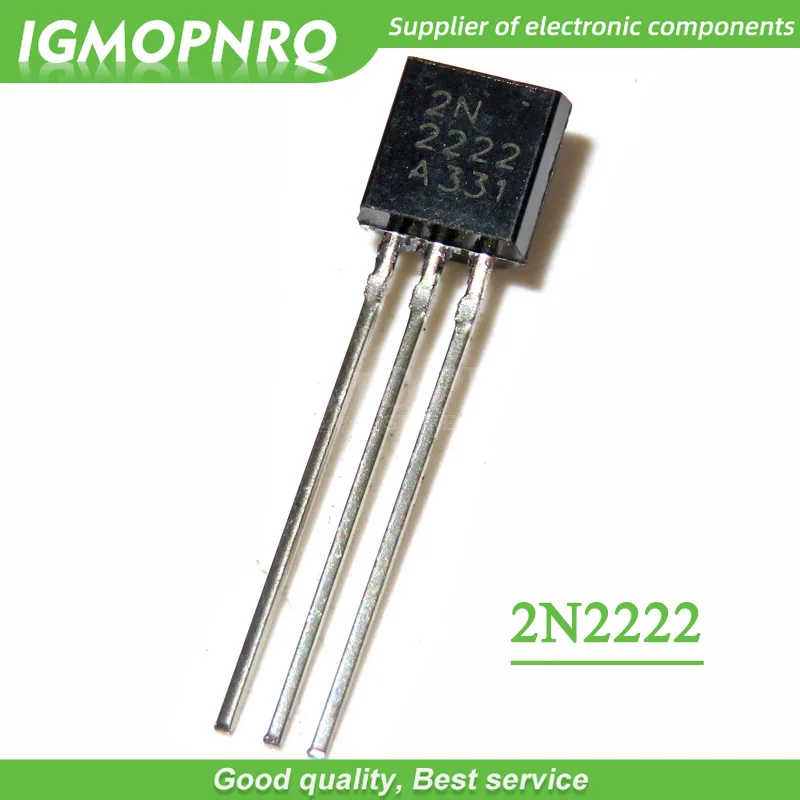 Lot de 20 transistors 2N2222 TO92 