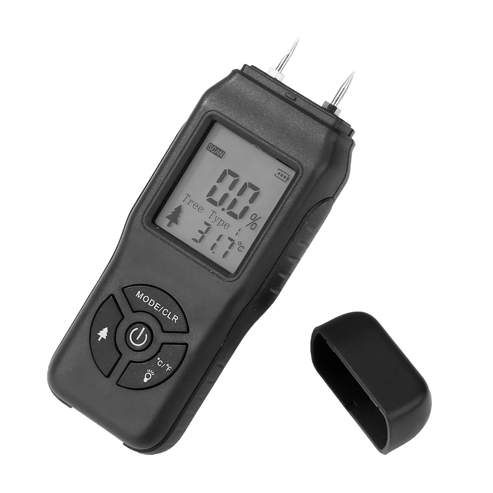 

Wood Moisture Meter , Humidity Tester Timber Damp Detector paper digital Moisture Meter Test wall moisture analyzer Range 2%~70%