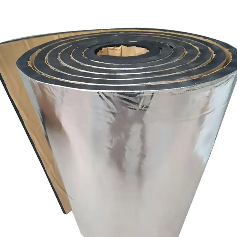 Vibration Isolation 50x200cm 5/10/15mm Car Sound Deadener Mat Noise Bonnet Insulation Deadening for Hood Engine Sticker Auto sound proof mat sound insulation mat sound deadener mat